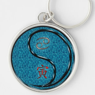 Cancer & Water Tiger Key Ring