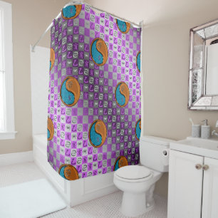 Cancer & Wood Boar Shower Curtain