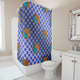 Cancer & Wood Ox Shower Curtain