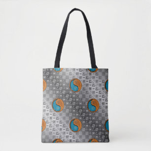 Cancer & Wood Rabbit Tote Bag