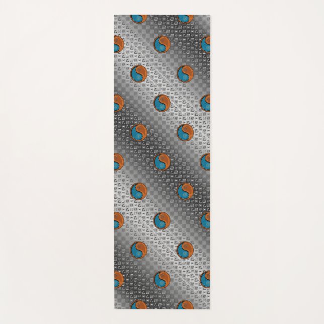 Cancer & Wood Rabbit Yoga Mat (Front)
