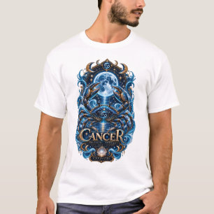 Cancer Zodiac Celestial Crab Moon Astrology T-Shirt
