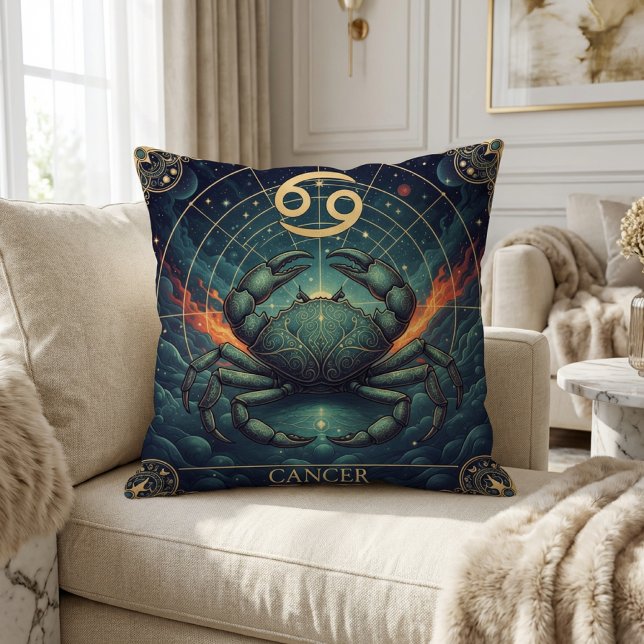 Cancer Zodiac Celestial Cushion (Creator Uploaded)