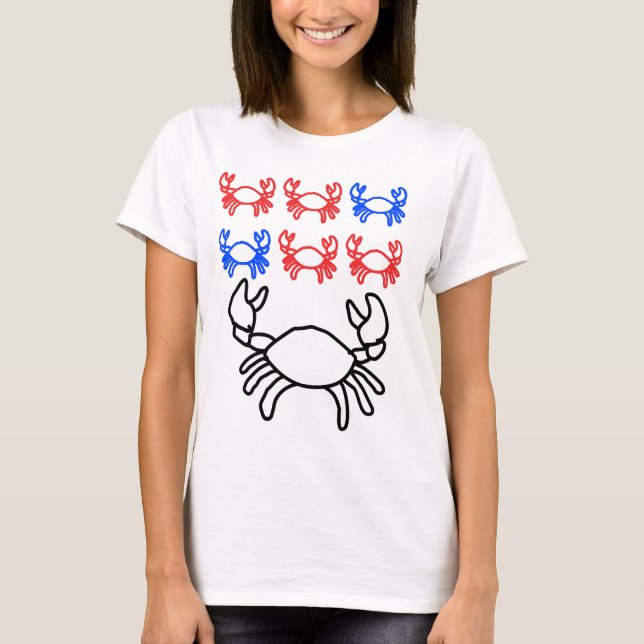 Cancer Zodiac Crab T‑Shirt – Protective Cancer T-Shirt (Front)
