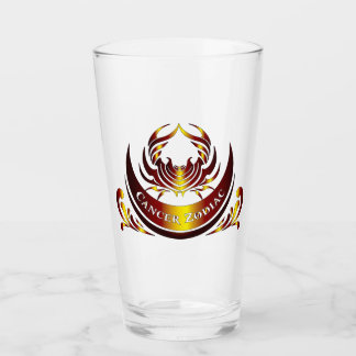 Cancer Zodiac Drinkware Glass