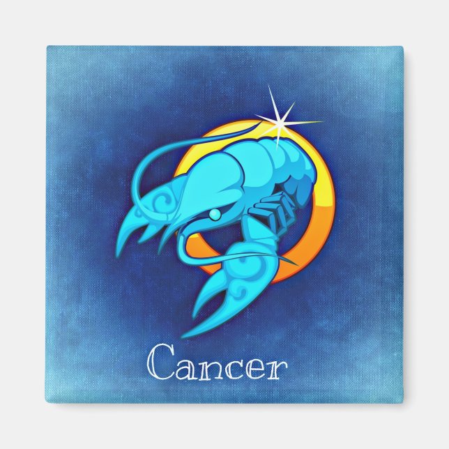 cancer zodiac magnet (Front)