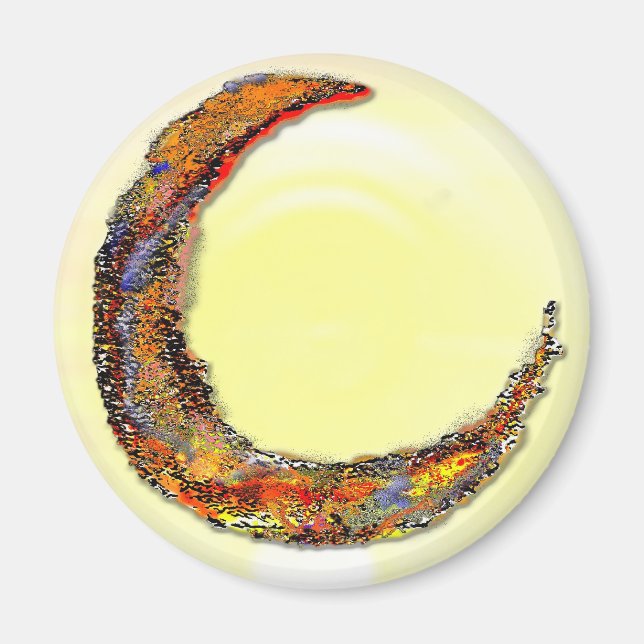 Cancer Zodiac - Moon Magnet (Front)