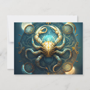 Cancer Zodiac Postcards