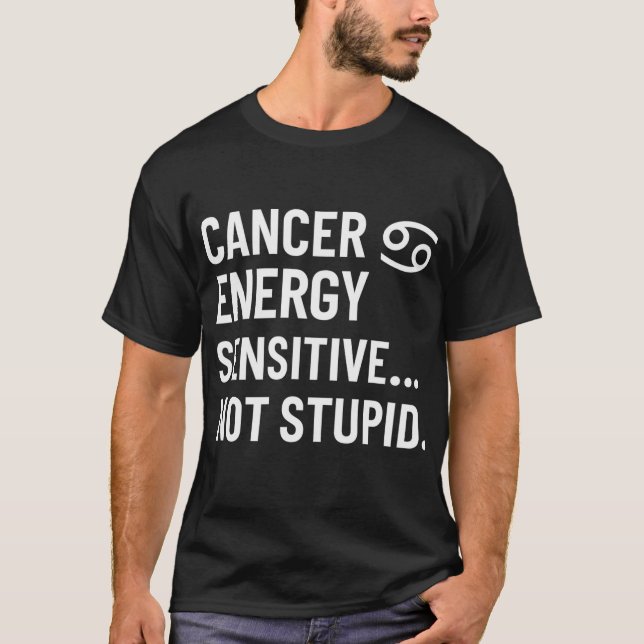 Cancer Zodiac Sign Astrology Shirt (Front)