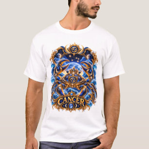 Cancer Zodiac Sign Celestial Crab Astrology T-Shirt