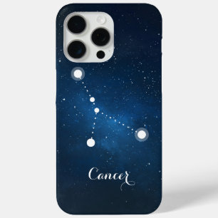 Cancer Zodiac Sign Constellation iPhone 15 Pro Max Case