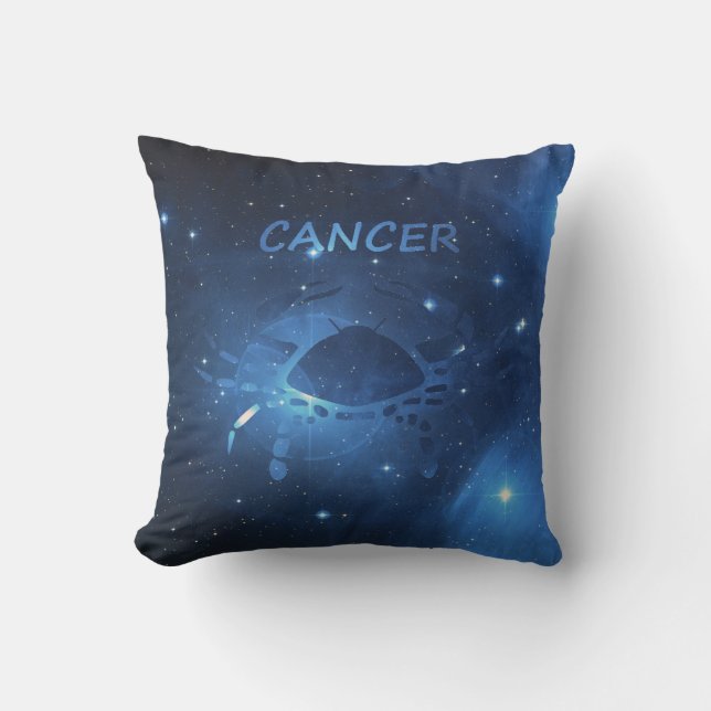 Cancer zodiac sign cushion (Front)