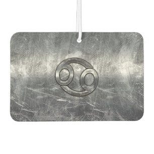 Cancer Zodiac Sign in Industrial Style Car Air Freshener