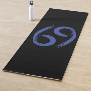 CANCER Zodiac Sign June July Summer Astrology Yoga Mat