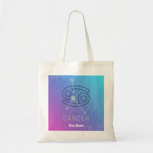 Cancer Zodiac Star Sign Horoscope Constellation Tote Bag