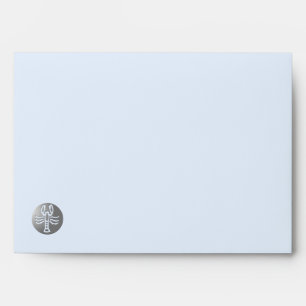 Cancer Zodiac Star Sign Silver Envelopes