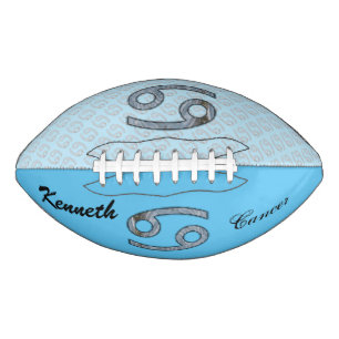Cancer Zodiac Symbol Element by Kenneth Yoncich Football