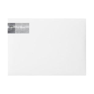 Cancer Zodiac Symbol in Industrial Style Wrap Around Label
