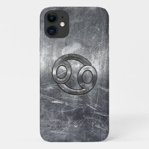 Cancer Zodiac Symbol Industrial Style Case-Mate iPhone Case