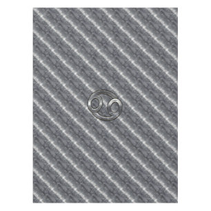 Cancer Zodiac Symbol Industrial Style Tablecloth