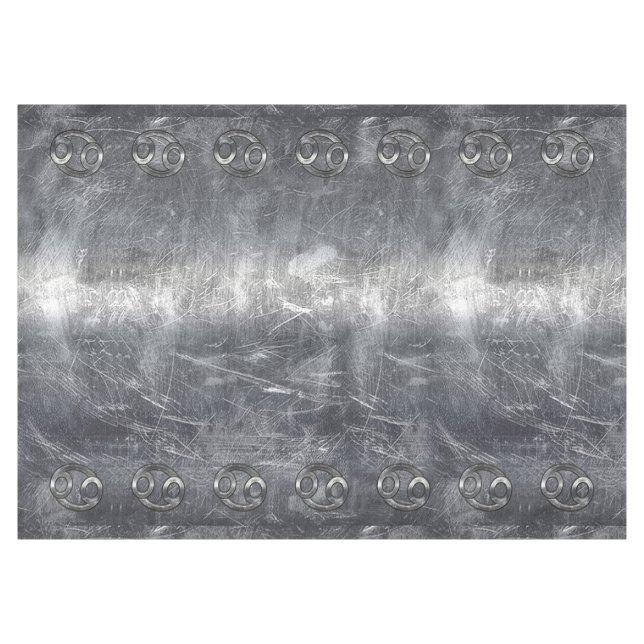 Cancer Zodiac Symbol Industrial Style Tablecloth (Front (Horizontal))