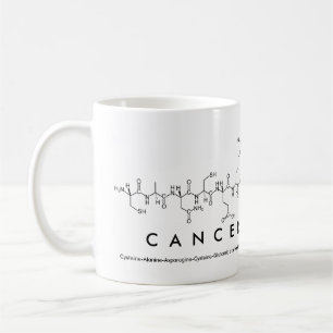 CancerChemist peptide phrase mug