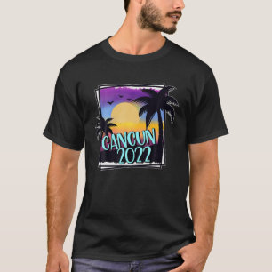 Cancun 2022 S For Women Men Matching Group Family T-Shirt