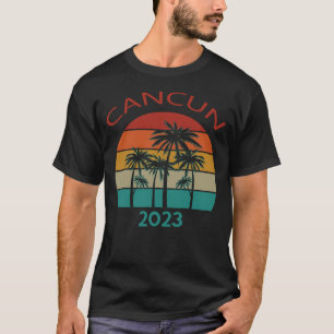 Cancun 2023 Mexico Summer Family Couple Matching H T-Shirt