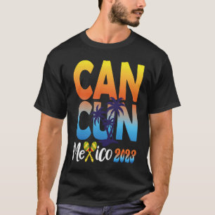 Cancun 2023 Mexico Summer Family Couple Matching H T-Shirt