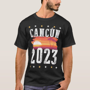 Cancun 2023 Mexico Vacation Travel Team T-Shirt