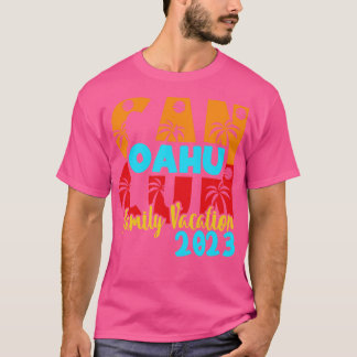 Cancun 2023 Oahu Summer Family Couple Matching Hol T-Shirt