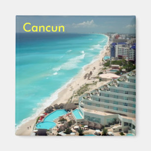Cancun fridge magnet