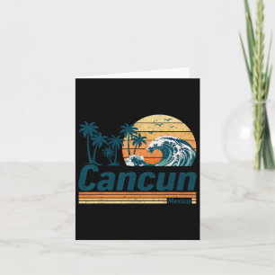 Cancun Group Matching Family Vacation Summer  Card