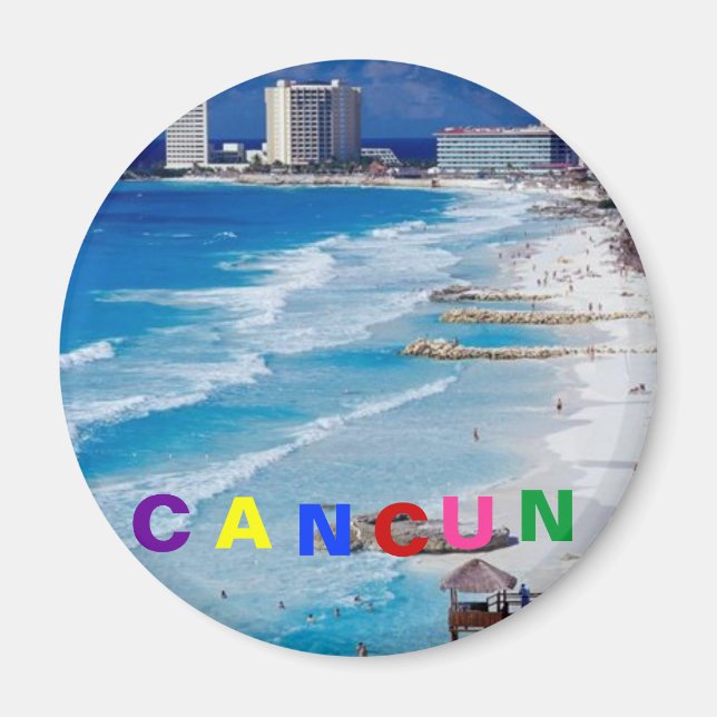 cANCUN MAGNET (Front)