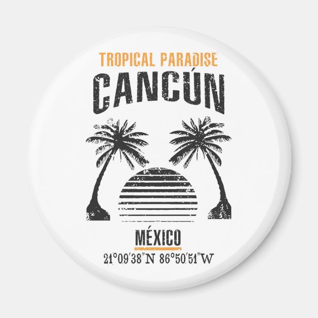 Cancún Magnet (Front)