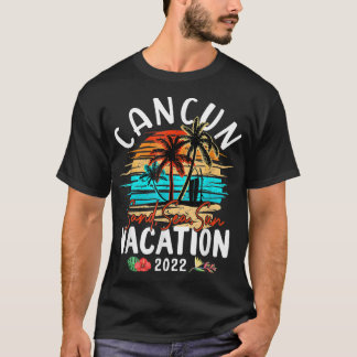 Cancun Meico Vacation 2022 Matching Family Group T-Shirt