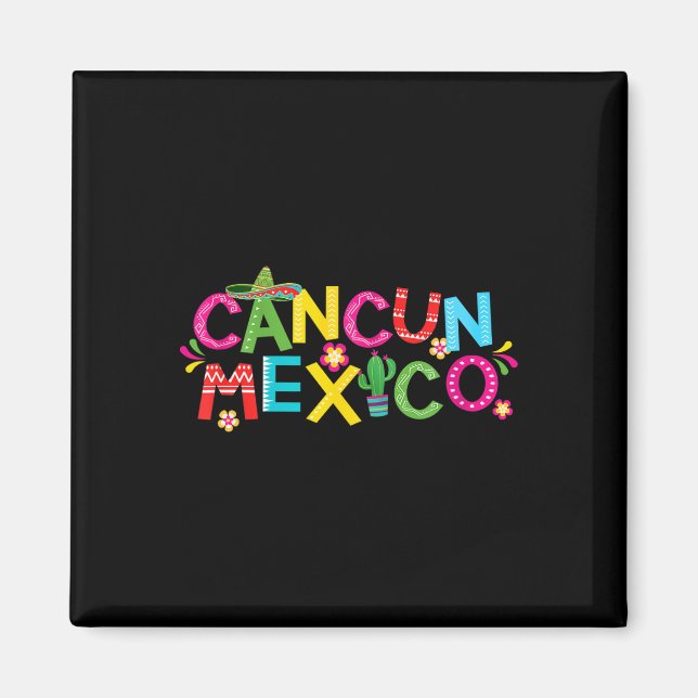 Cancun Mexico 1  Magnet (Front)
