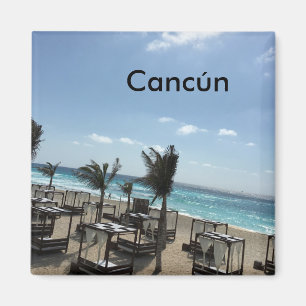 Cancún (Mexico) - 2 Inch Square Magnet