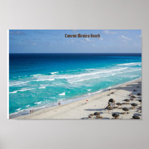 Cancun ,Mexico Beach  Poster