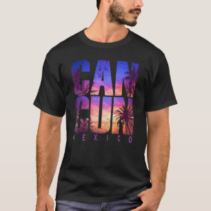 Cancun Mexico Beach Summer Vacation Matching Famil T-Shirt