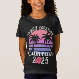 Cancun Mexico Family Vacation 2025 Matching Family T-Shirt