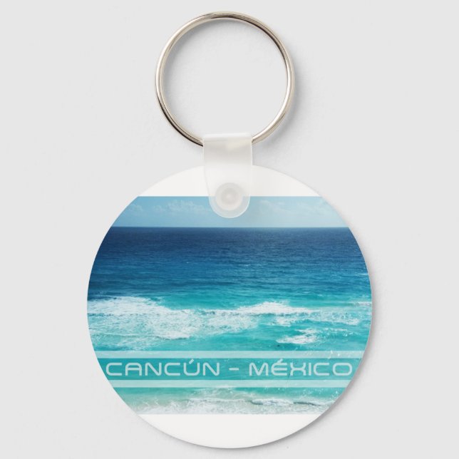 Cancún - Mexico Key Ring (Front)