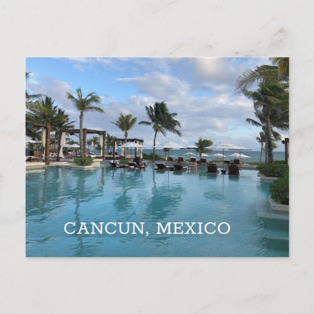 Cancun, Mexico Postcard (Front)