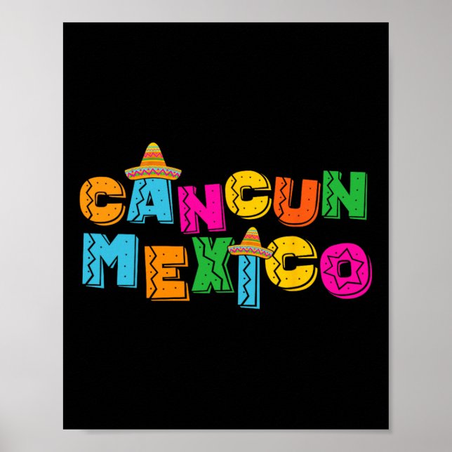 Cancun Mexico  Poster (Front)