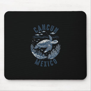 Cancun Mexico Souvenir Family Matching Vacation Ca Mouse Pad