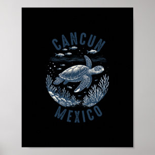 Cancun Mexico Souvenir Family Matching Vacation Se Poster