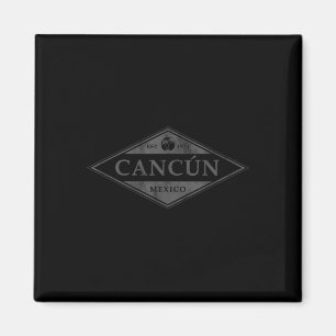 Cancun Mexico Souvenir Retro Beach Vintage Womens  Magnet