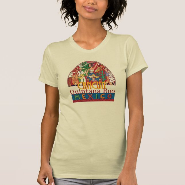 CANCUN Mexico T-Shirt (Front)
