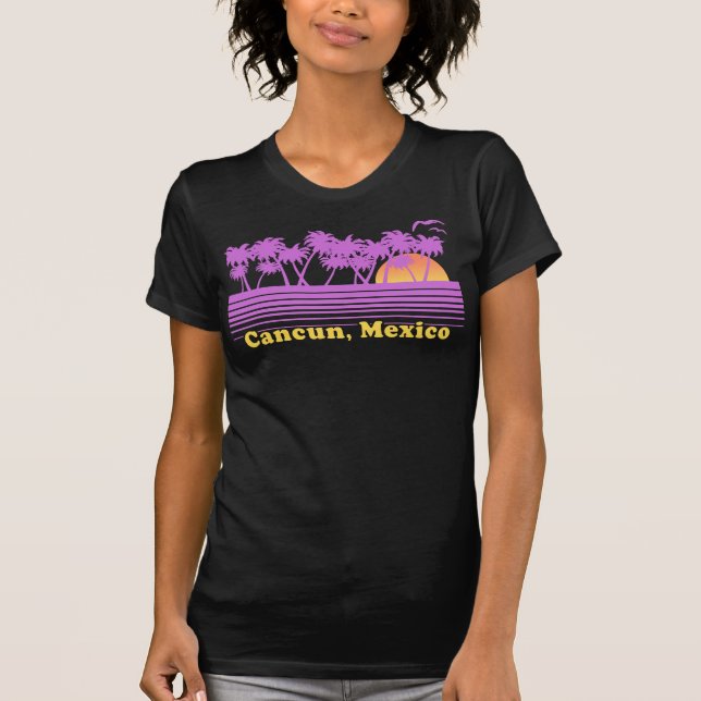 Cancun Mexico T-Shirt (Front)