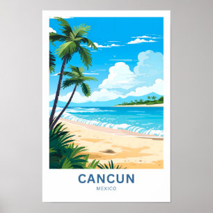 Cancun Mexico Travel Print